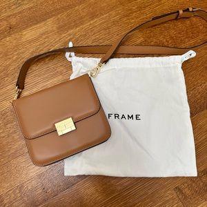 FRAME Le Signature Mini Bag Cuoio Tan